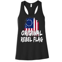 Original Rebel Flag Women's Racerback Tank