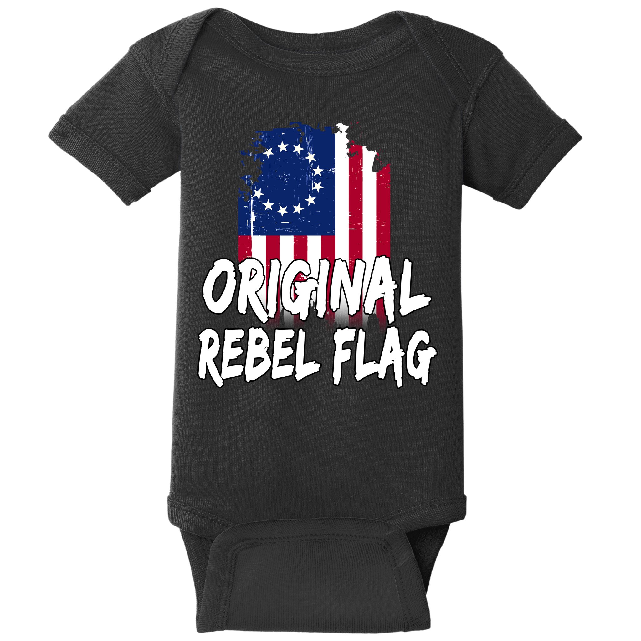 Original Rebel Flag Baby Bodysuit
