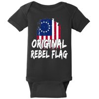 Original Rebel Flag Baby Bodysuit