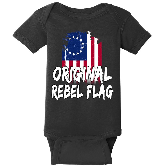 Original Rebel Flag Baby Bodysuit