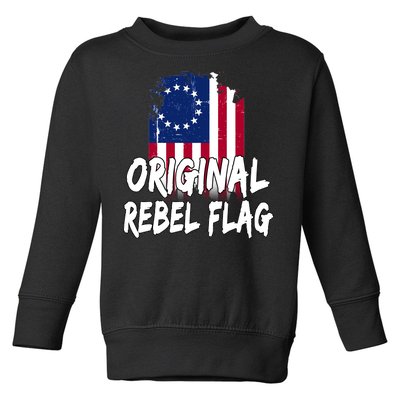 Original Rebel Flag Toddler Sweatshirt