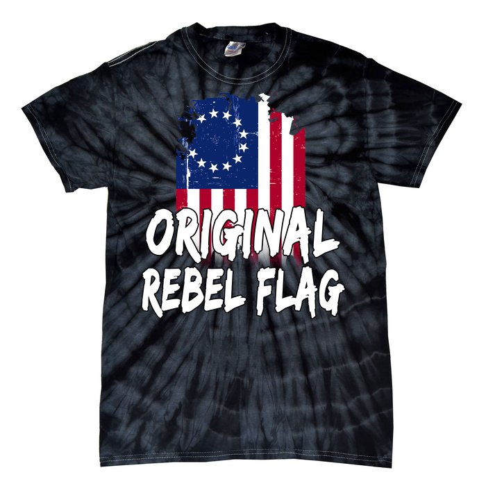 Original Rebel Flag Tie-Dye T-Shirt