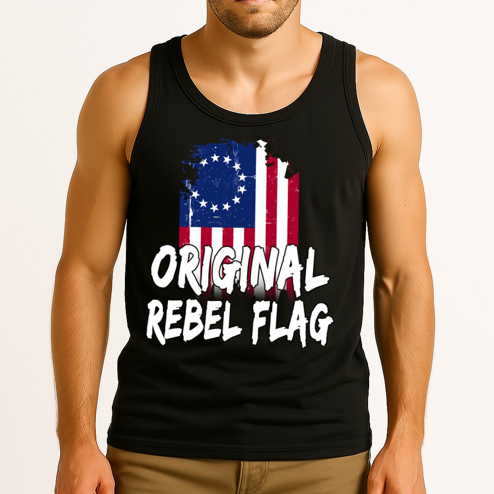 Original Rebel Flag Tank Top