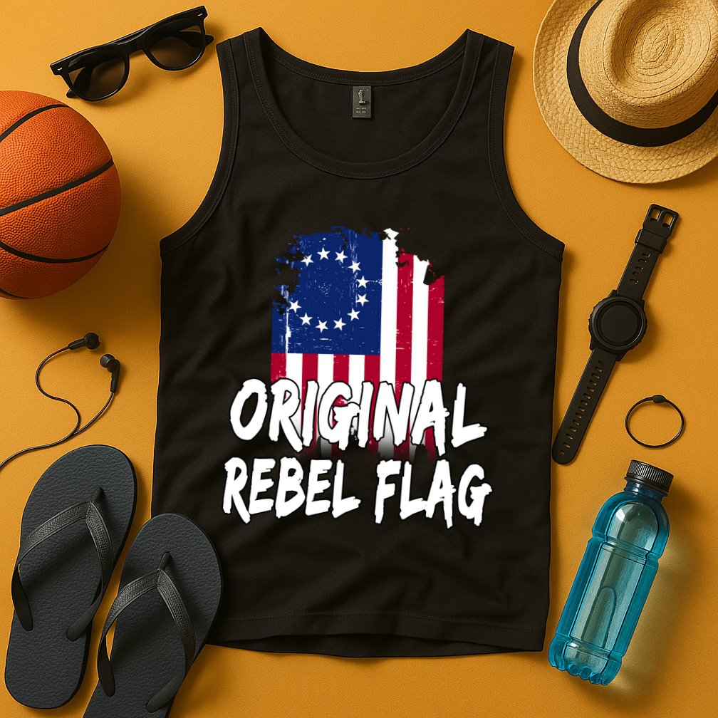 Original Rebel Flag Tank Top