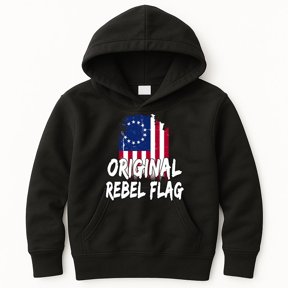 Original Rebel Flag Kids Hoodie