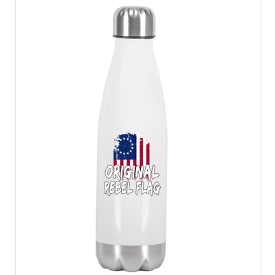 Original Rebel Flag Stainless Steel Insulated Water Bottle