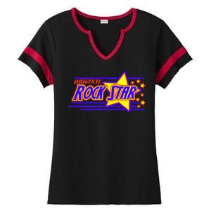 Original Rock Star Ladies Halftime Notch Neck Tee