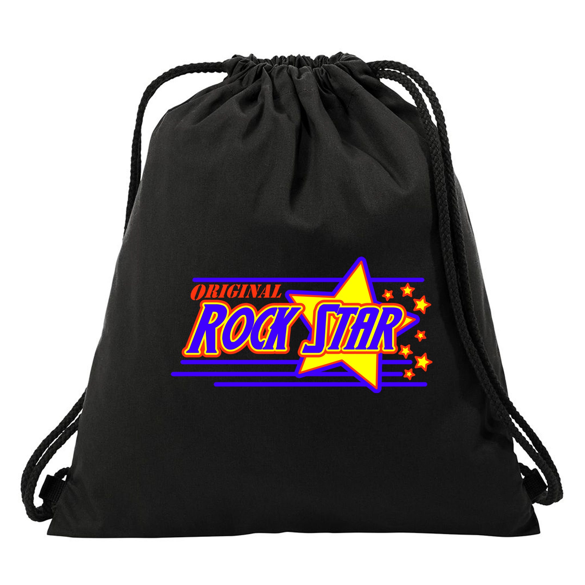 Original Rock Star Drawstring Bag