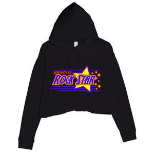 Original Rock Star Crop Fleece Hoodie