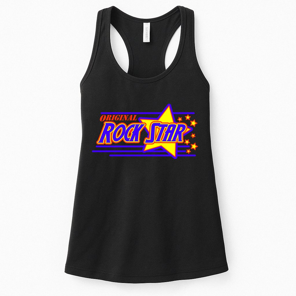 Original Rock Star Womens Tank Top