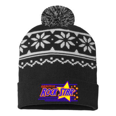 Original Rock Star USA-Made Snowflake Beanie