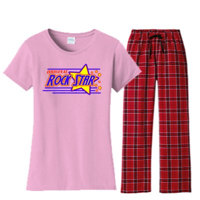 Original Rock Star Women's Flannel Pajama Set