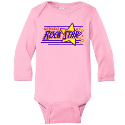 Original Rock Star Baby Long Sleeve Bodysuit