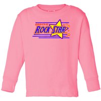 Original Rock Star Toddler Long Sleeve Shirt