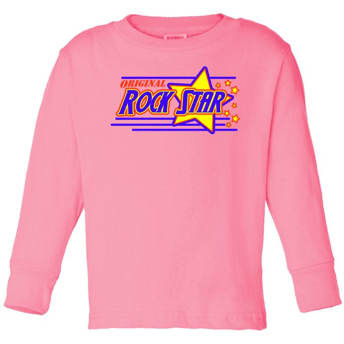 Original Rock Star Toddler Long Sleeve Shirt