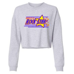 Original Rock Star Cropped Pullover Crew