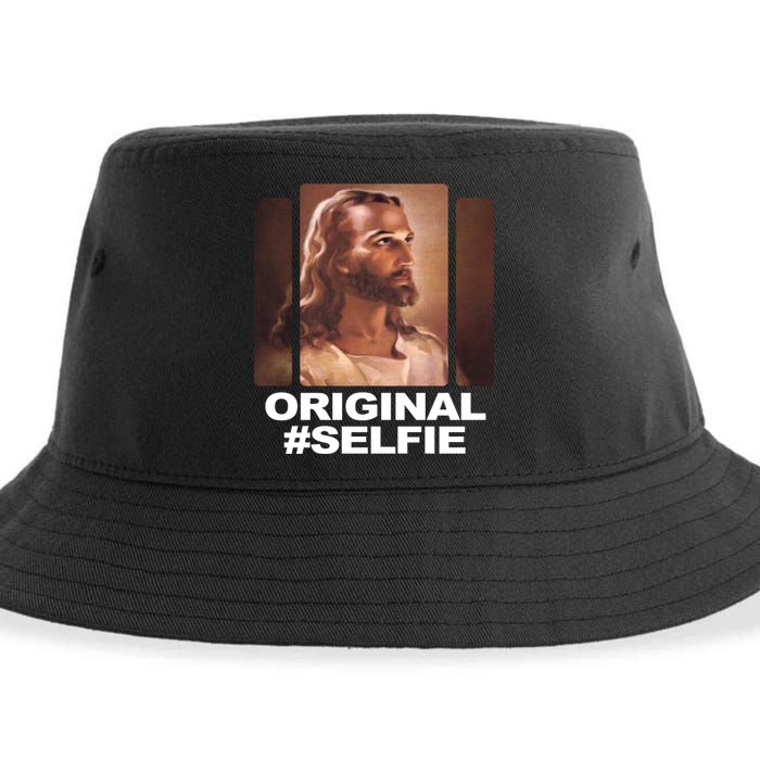 Original Selfie Jesus Sustainable Bucket Hat