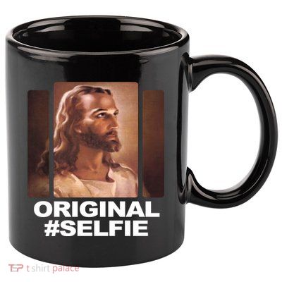 Original Selfie Jesus 11oz C Handle Ceramic Mug