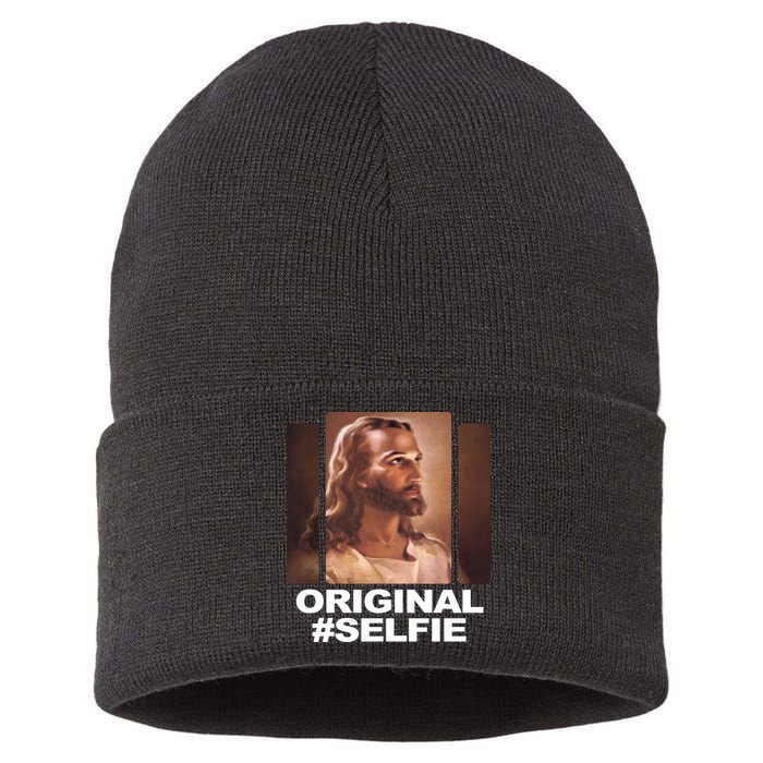 Original Selfie Jesus Sustainable Knit Beanie