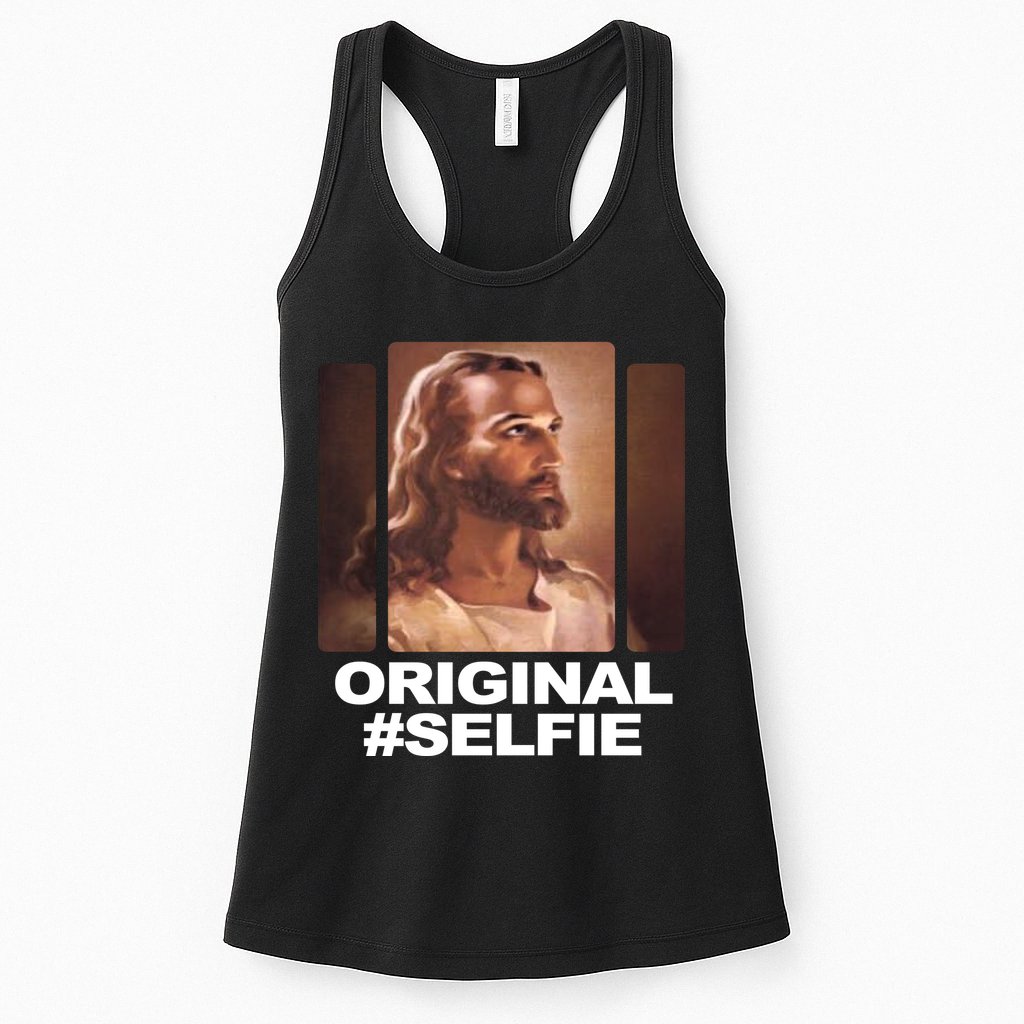 Original Selfie Jesus Womens Tank Top