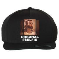 Original Selfie Jesus Wool Snapback Cap