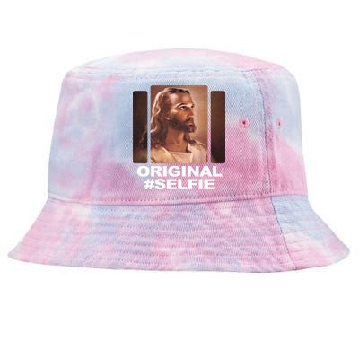 Original Selfie Jesus Tie-Dyed Bucket Hat