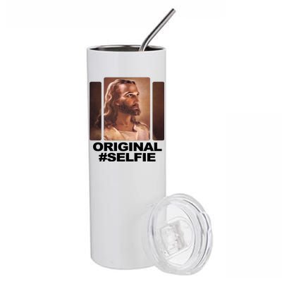 Original Selfie Jesus Stainless Steel Tumbler