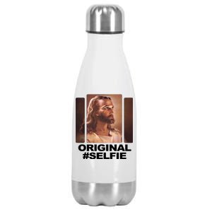 Original Selfie Jesus Stainless Steel Insulated Water Bottle