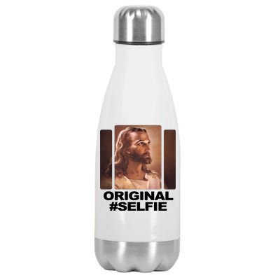 Original Selfie Jesus Stainless Steel Insulated Water Bottle