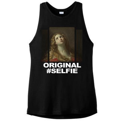 Original Selfie Mary Ladies PosiCharge Tri-Blend Wicking Tank