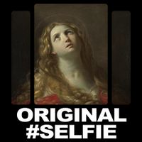 Original Selfie Mary Drawstring Bag
