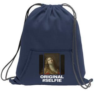 Original Selfie Mary Sweatshirt Cinch Pack Bag