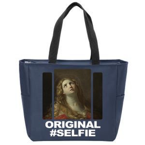 Original Selfie Mary Zip Tote Bag