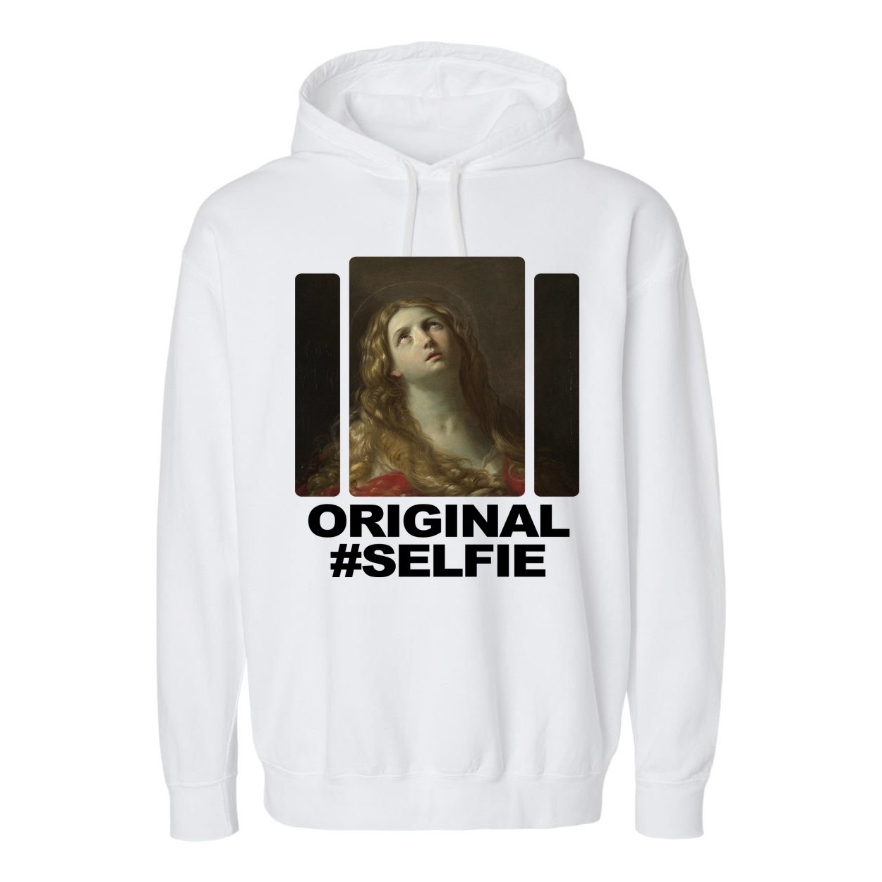 Original Selfie Mary Garment-Dyed Fleece Hoodie