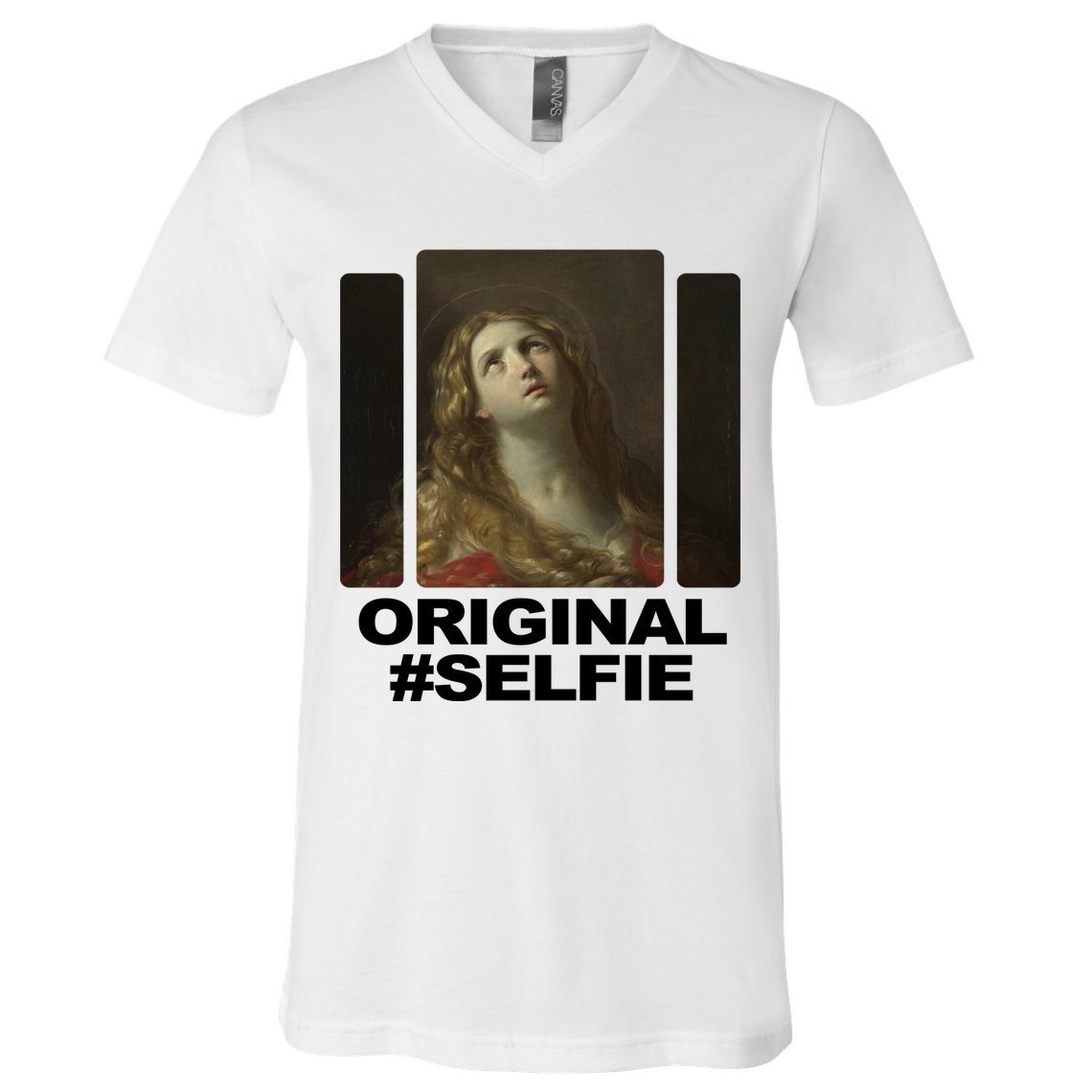 Original Selfie Mary V-Neck T-Shirt