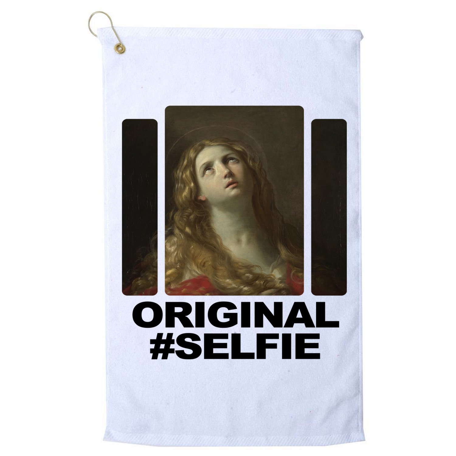 Original Selfie Mary Golf Towel