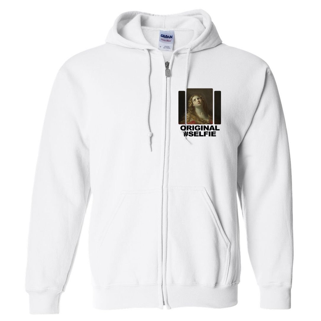 Original Selfie Mary Full Zip Hoodie