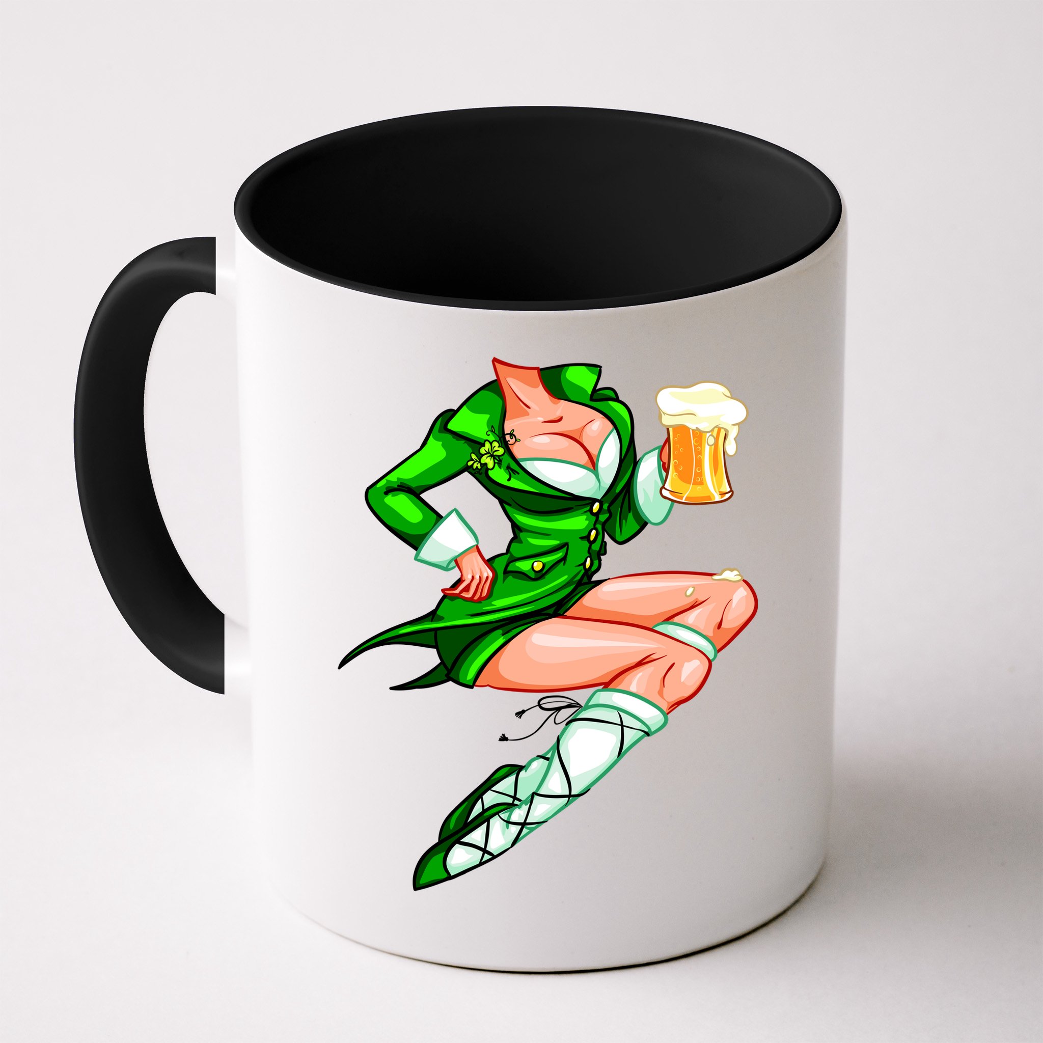 Original Sexy Irish Gril St. Patrick's Day Beer Mug