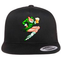 Original Sexy Irish Gril St. Patrick's Day Beer Flatbill Hat