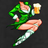 Original Sexy Irish Gril St. Patrick's Day Beer Trucker Hat