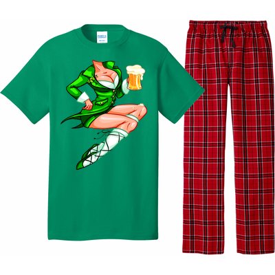 Original Sexy Irish Gril St. Patrick's Day Beer Pajama Set