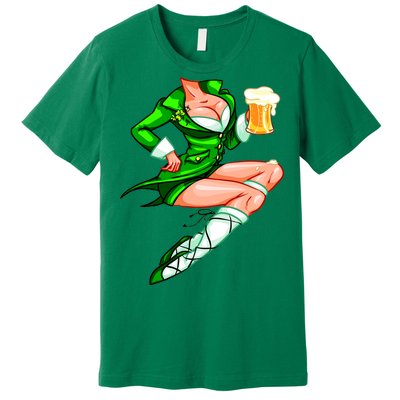 Original Sexy Irish Gril St. Patrick's Day Beer Premium T-Shirt