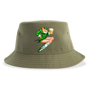 Original Sexy Irish Gril St. Patrick's Day Beer Sustainable Bucket Hat