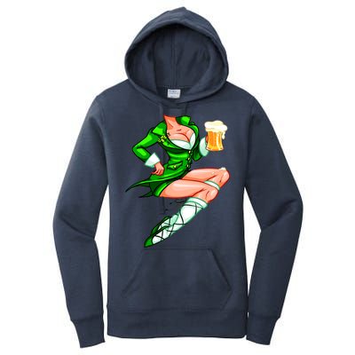 Original Sexy Irish Gril St. Patrick's Day Beer Women's Pullover Hoodie