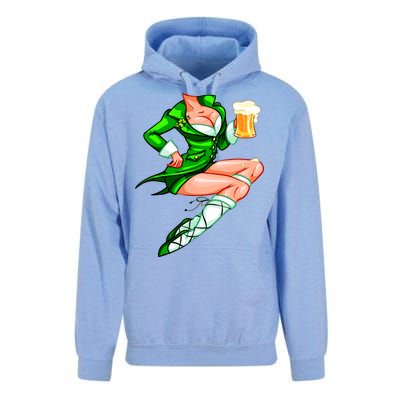 Original Sexy Irish Gril St. Patrick's Day Beer Unisex Surf Hoodie