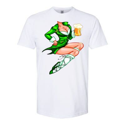 Original Sexy Irish Gril St. Patrick's Day Beer Softstyle® CVC T-Shirt