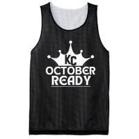 October Ready Kc Blue Mesh Reversible Basketball Jersey Tank