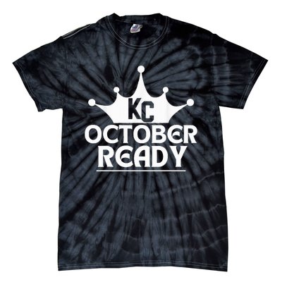 October Ready Kc Blue Tie-Dye T-Shirt