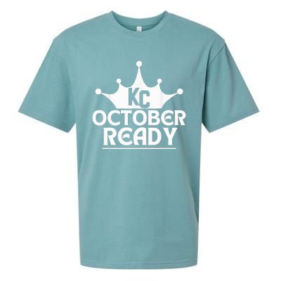 October Ready Kc Blue Sueded Cloud Jersey T-Shirt