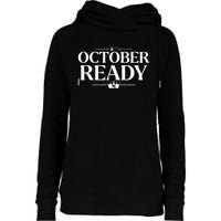 October Ready Kc Blue Womens Funnel Neck Pullover Hood